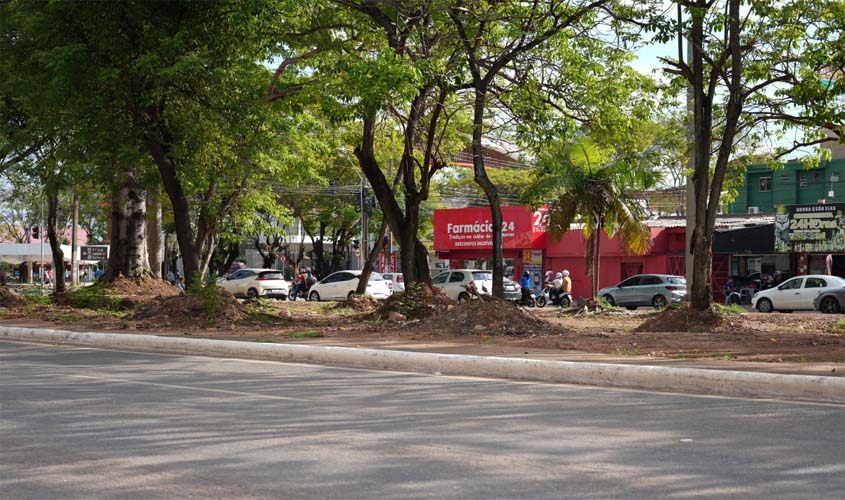 Obras de espaço social avançam na avenida Jorge Teixeira