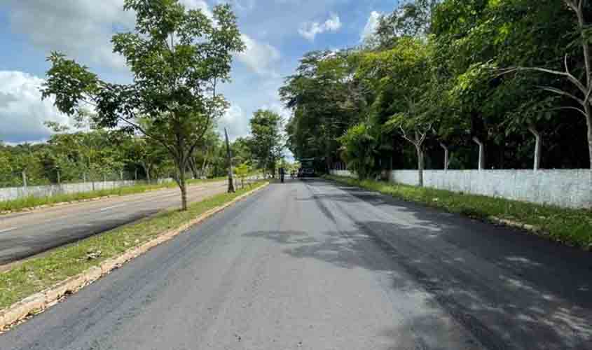 Avenida Lauro Sodré é recapeada