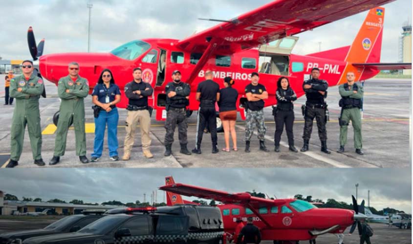 Casal preso no AM por homicídios é levado a Porto Velho