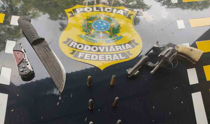 PRF apreende duas armas de fogo no final de semana