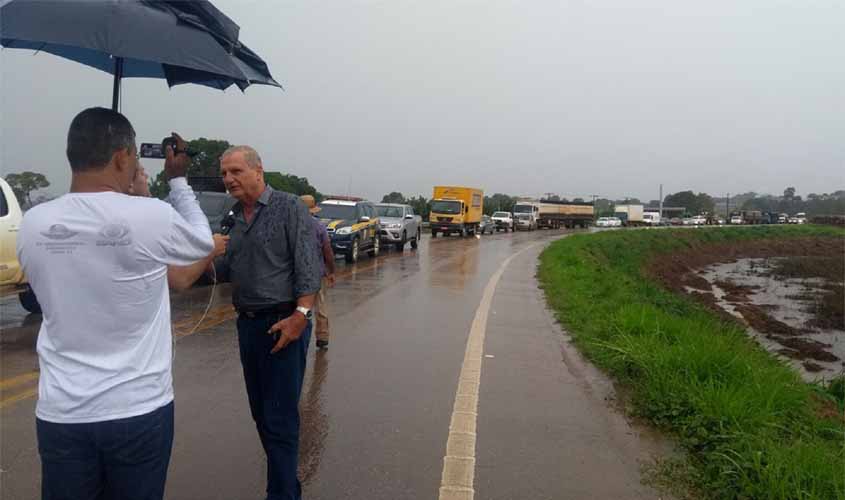 Adelino Follador volta a cobrar reparos nas pontes da BR-421 e RO-459