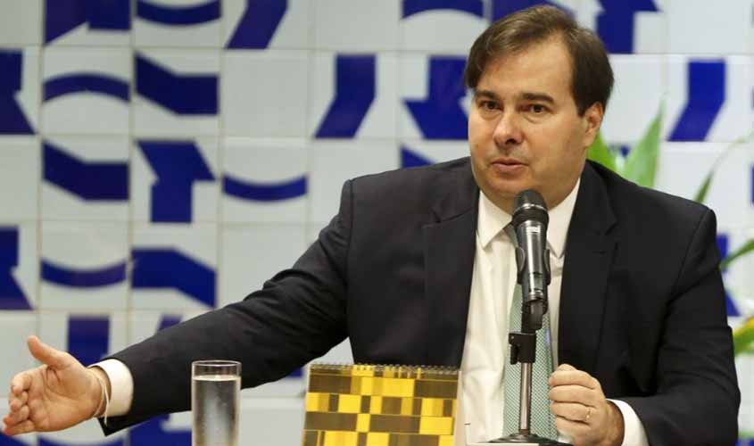 Maia alerta para dificuldades na votação da reforma da Previdência