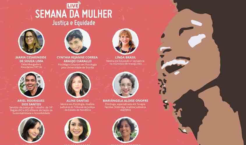 Ecoliga-RO promove “Semana da Mulher: Justiça e Equidade”