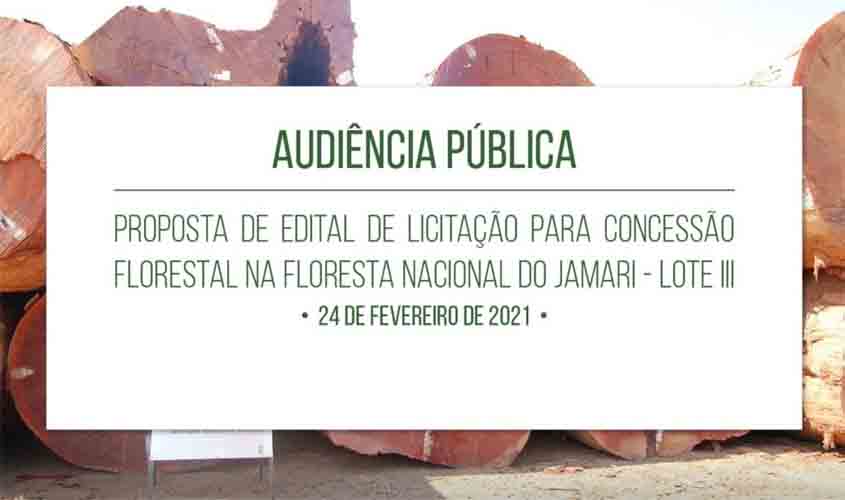 Governo e sociedade civil debatem proposta do edital para concessão da Flona do Jamari
