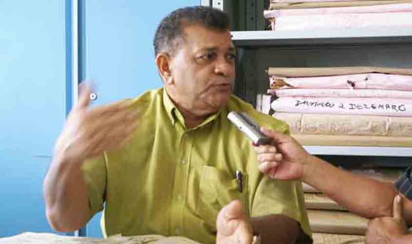 Professor Matias -  Infecção se somou à covid e Rondônia perdeu um grande historiador na madrugada de hoje