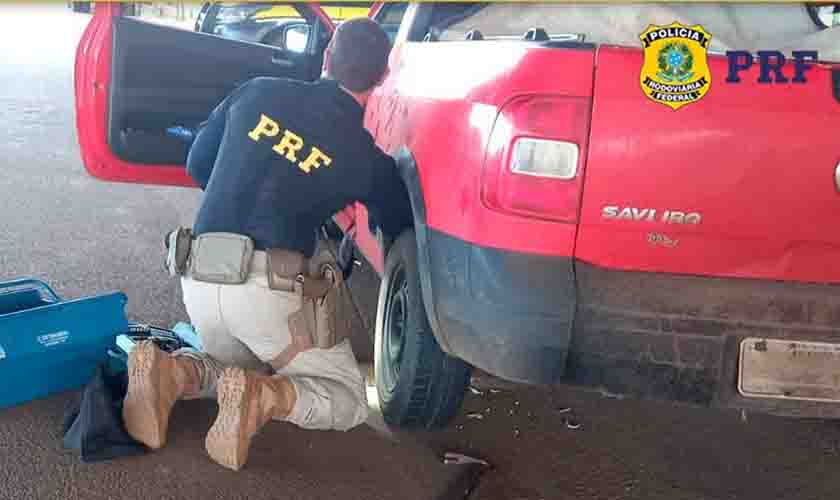 Em Pimenta Bueno/RO, PRF apreende quase 30 KG de Cocaína