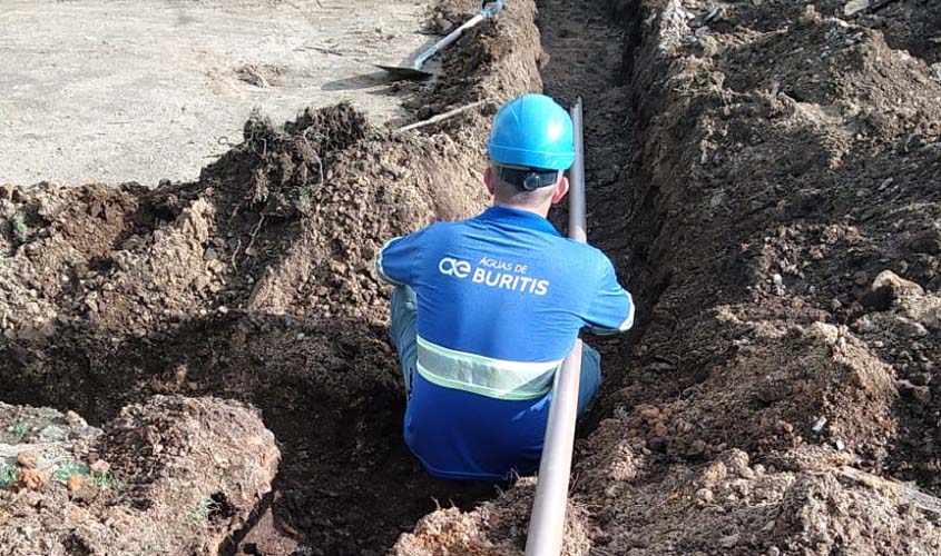 Obras de extensão de rede avançam