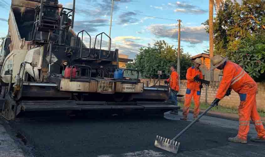 Governo de RO avança com obras de infraestrutura urbana