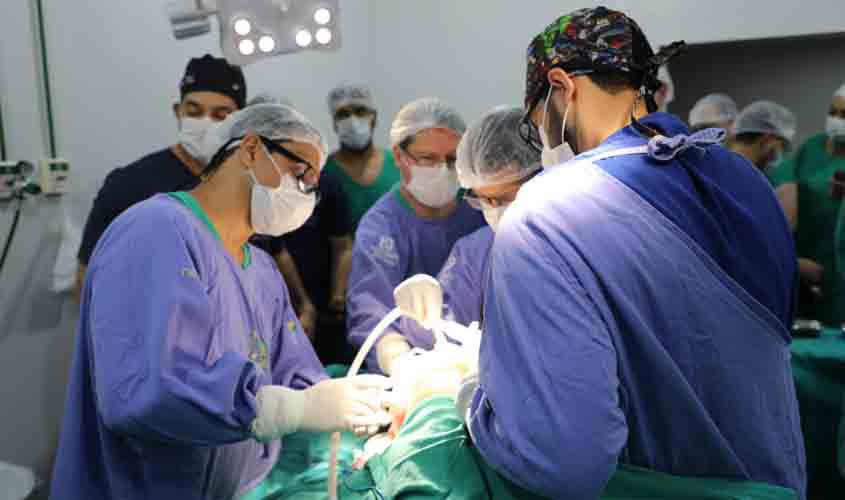 Governo de RO realiza primeiro transplante de osso com cartilagem viva da Região Norte