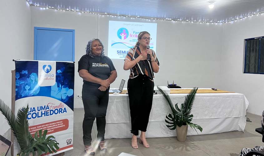 Cinco famílias são habilitadas no Serviço Família Acolhedora