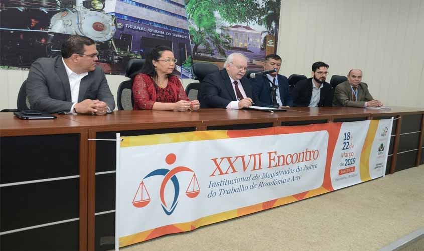 Presidente do TRT14 lança o Plano de Gestão 2019-2020