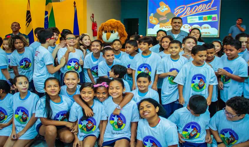 Atividades do Proerd são iniciadas na Capital com previsão de atender 1.800 alunos no primeiro semestre