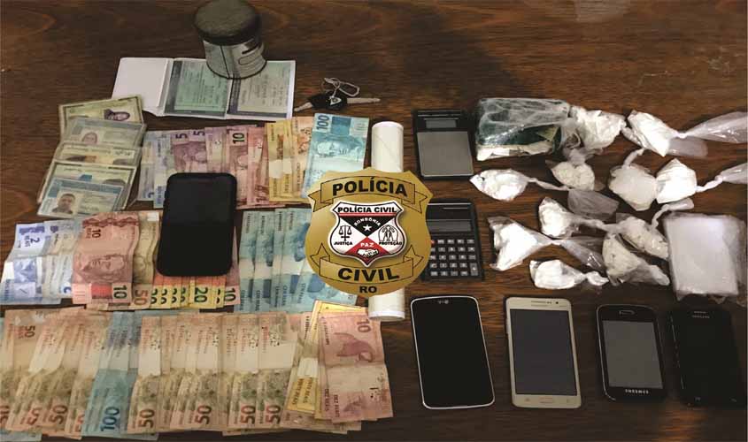 Polícia civil prende casal suspeito de abastecer bocas de fumo na capital