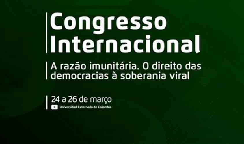 Desembargador do TJRO participa de congresso internacional de direito