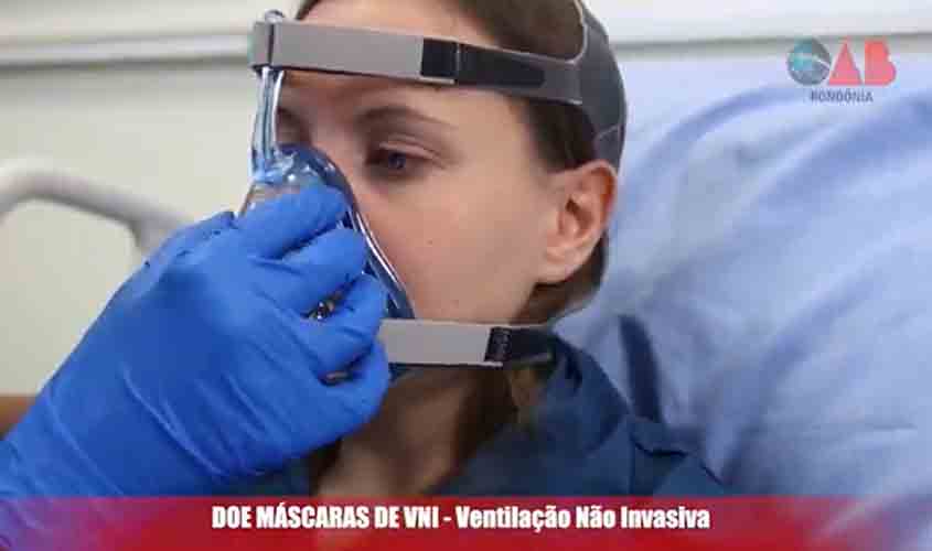 Máscaras que Salvam – OAB Rondônia convida população a se solidarizar