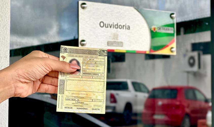 Serviço de recuperação e devolução de Carteira Nacional de Habilitação perdida é criado pelo Detran-RO
