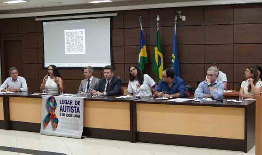 MPRO delibera sobre melhoria na qualidade de vida de autistas durante audiência pública