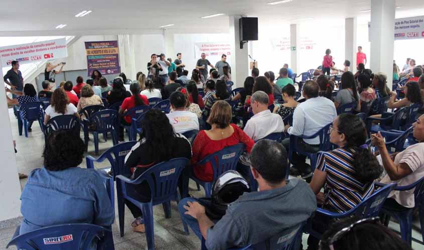 Sintero realiza Assembleia Geral no dia de Paralisação Estadual da Educação