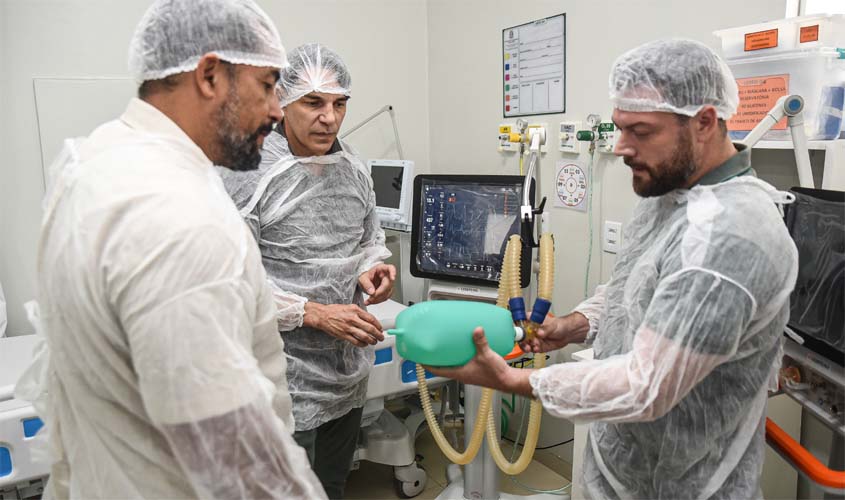 Hospital Municipal recebe oito novos ventiladores mecânicos