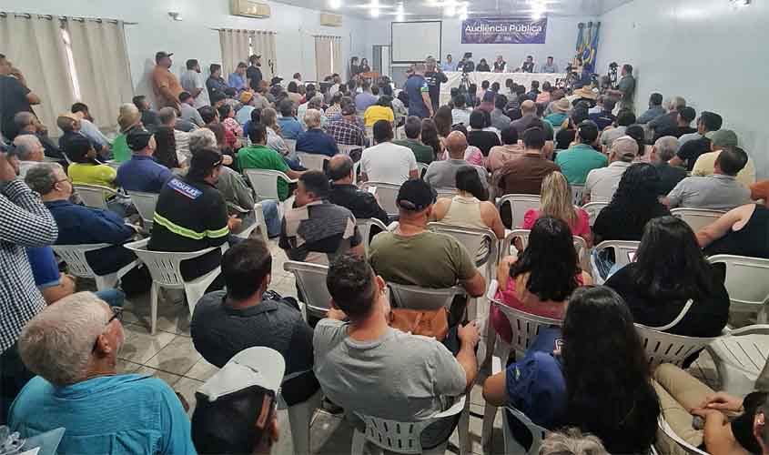 Ismael Crispin conduz audiência em Alta Floresta sobre o ZSEE e reforça compromisso com desenvolvimento justo para Rondônia