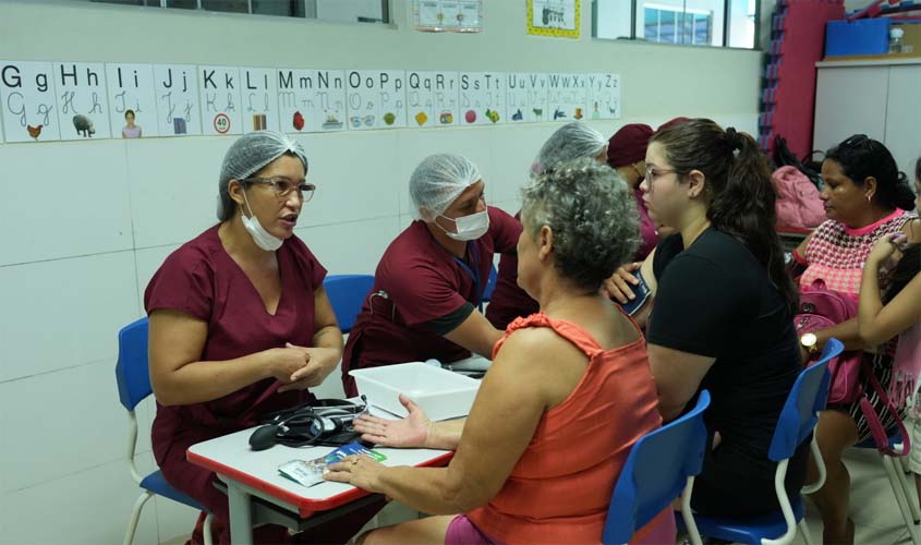 Ação social leva serviços gratuitos à zona leste de Porto Velho