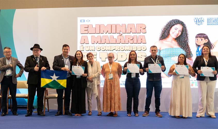 Município recebe selo por boas práticas no combate à malária