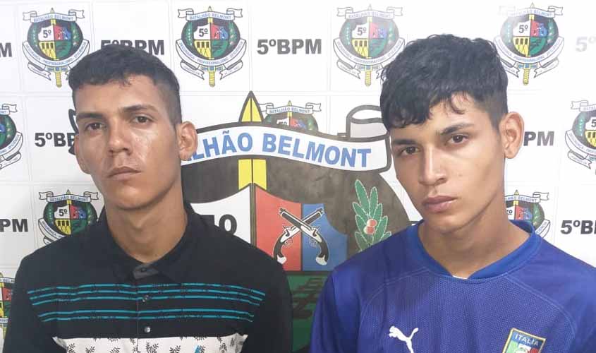 Polícia prende irmãos vendendo droga no residencial Orgulho do Madeira