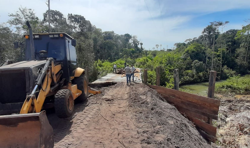 Ponte na Linha 144 é concluída pela Prefeitura em parceria com o DER
