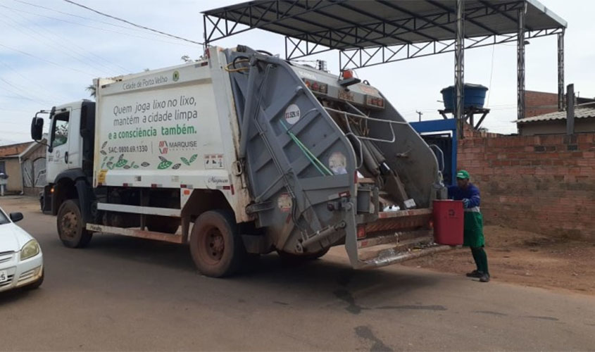 Prefeitura mantém cronograma de coleta de lixo na capital, mesmo na pandemia