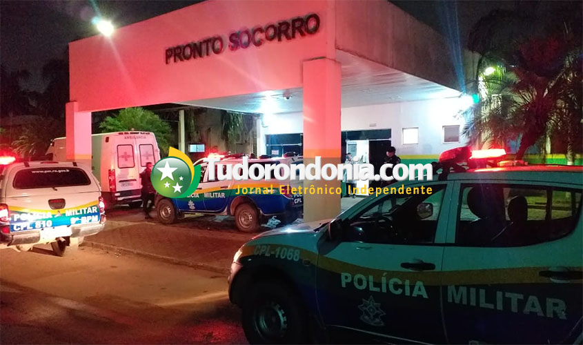 Apenado dá facada na ex-mulher e leva golpes de facão do atual dela 