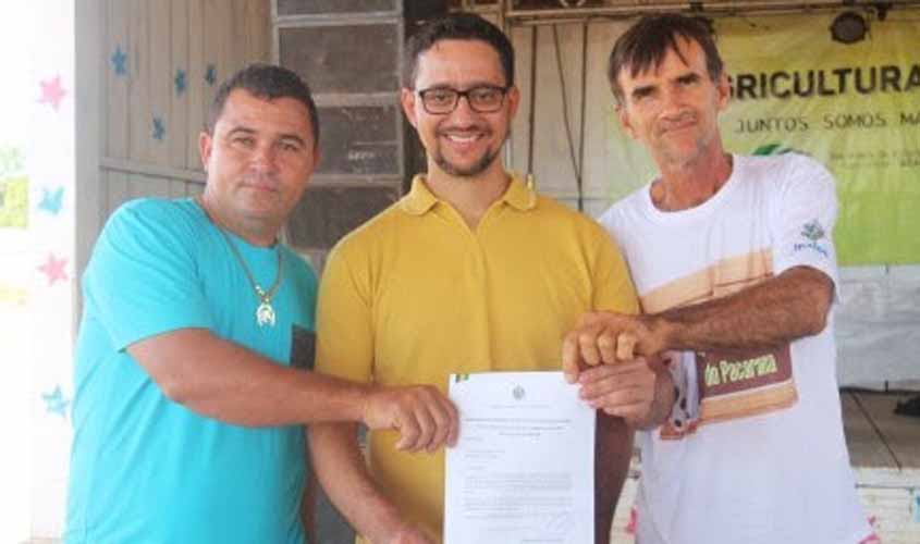 Deputado Anderson anuncia destinação de recursos para atender produtores rurais em Espigão do Oeste