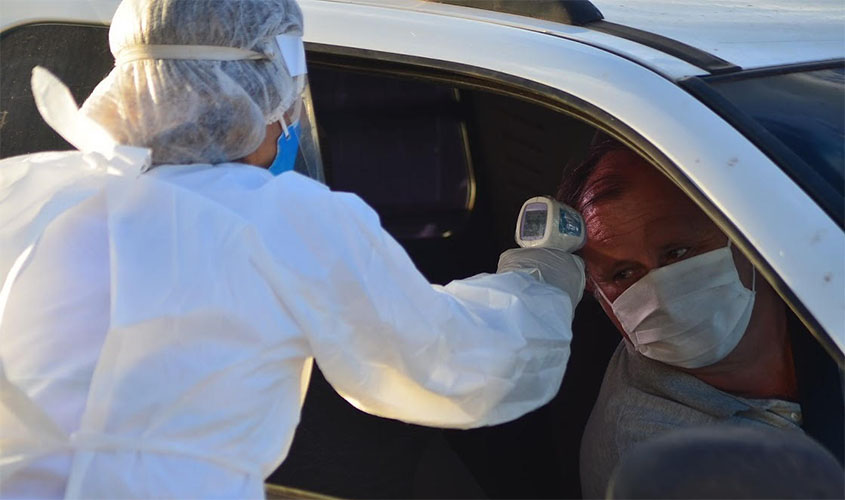 Quase 160 mil pessoas já foram abordadas nas barreiras sanitárias da Prefeitura 