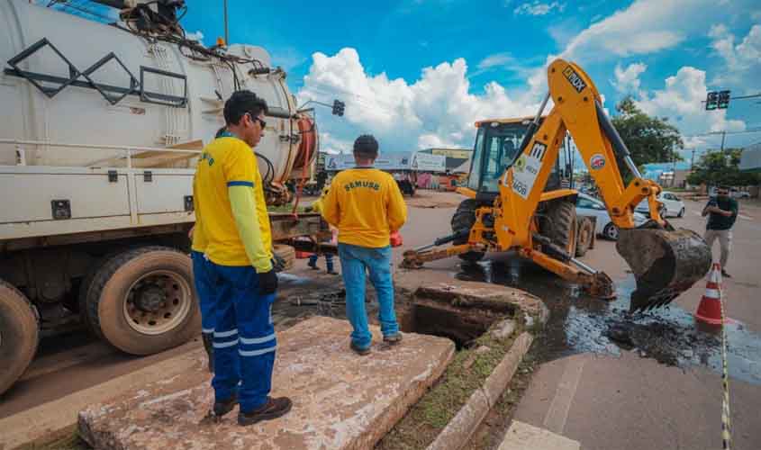 Mutirão de limpeza continua em vários pontos de Porto Velho