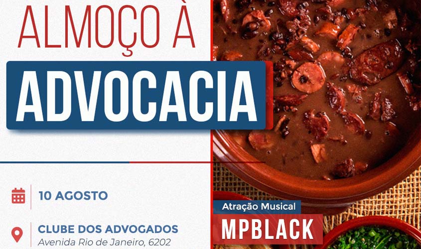 OAB Rondônia oferece almoço à advocacia