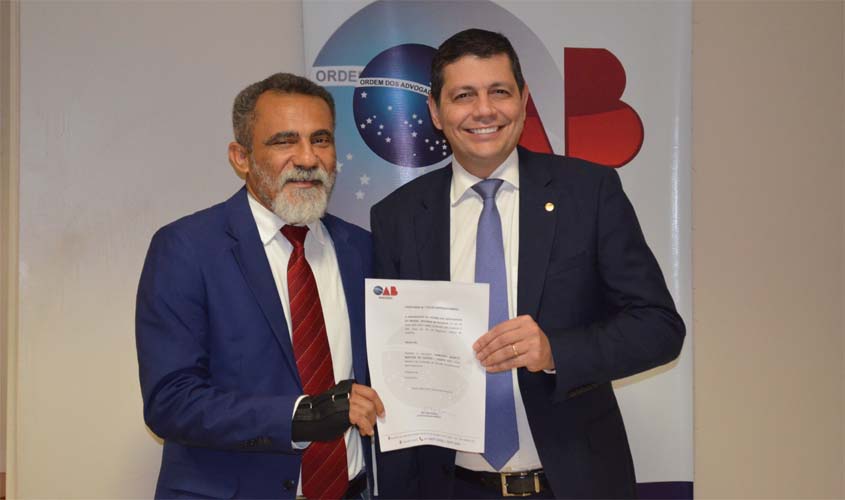 Presidente da OAB/RO nomeia membro da Comissão de Estudos Constitucionais