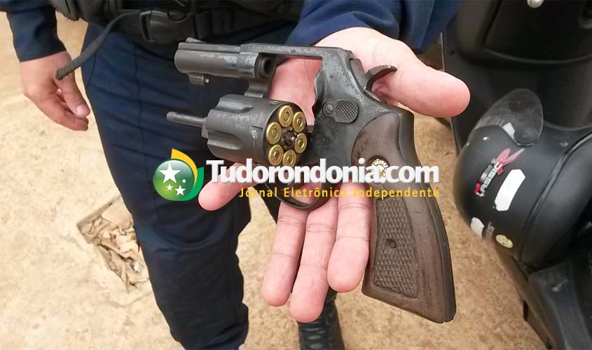 Idoso é preso com revólver durante operação de combate ao desmatamento