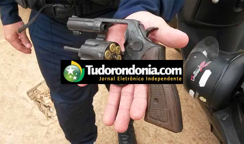 Idoso é preso com revólver durante operação de combate ao desmatamento