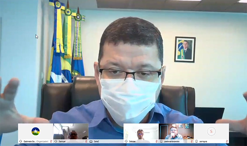 Governador de Rondônia confirma apoio a evento de agronegócio totalmente on line