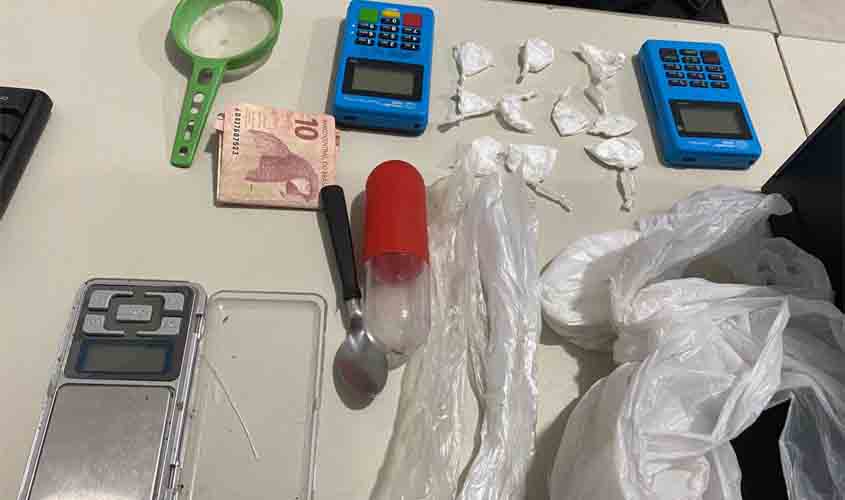 Polícia prende dupla com drogas na zona leste de Porto Velho