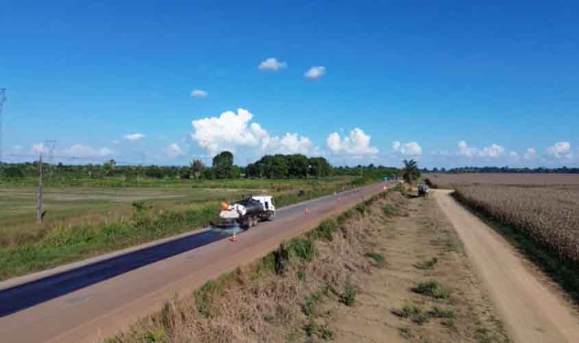 BR-364 tem obras na pista; concessão será oficializada nos próximos dias