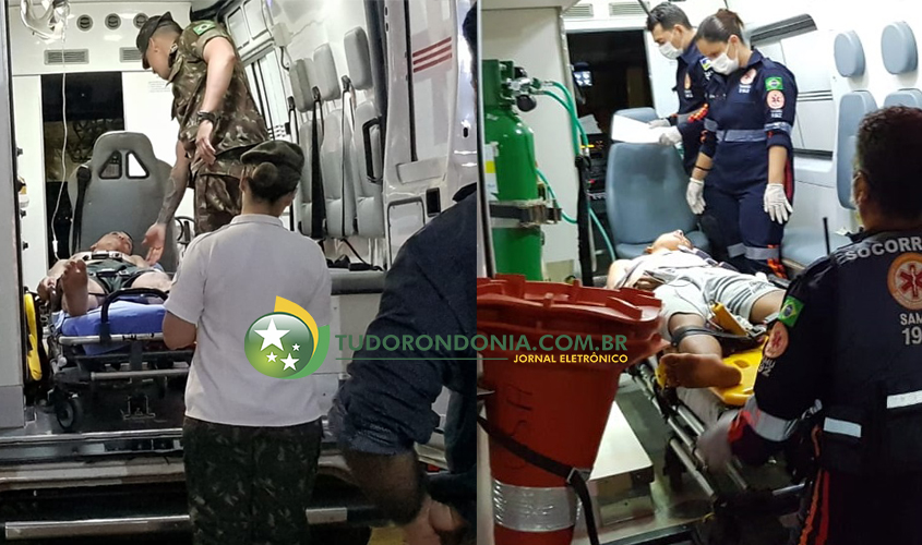 Dois jovens são esfaqueados após reagirem a assalto