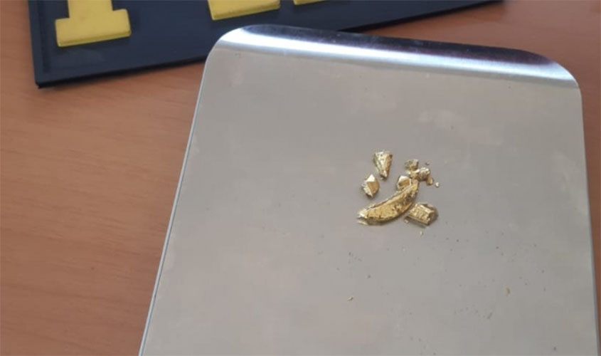 Em Porto Velho/RO, PRF identifica ouro transportado ilegalmente