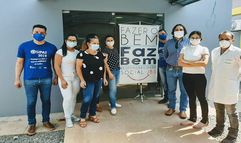 JBS promove melhorias em hospital de Pimenta Bueno