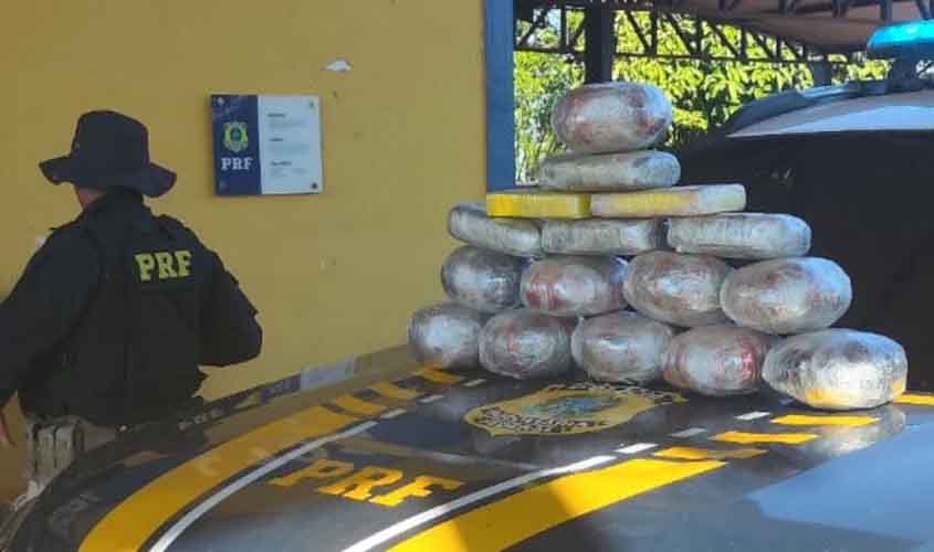 Rondônia apreende mais de 16 kg de entorpecentes no final de semana