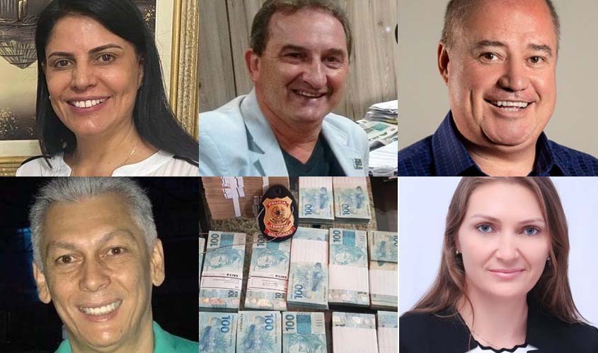 Polícia Federal  prende prefeitos Luizão do Trento, Lebrinha, Glaucione, Marcito e ex-deputado