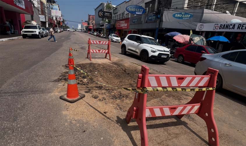 Drenagem melhora escoamento na Avenida 7 de Setembro