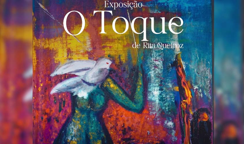 Rita Queiroz abre exposição e lança livro em Porto Velho