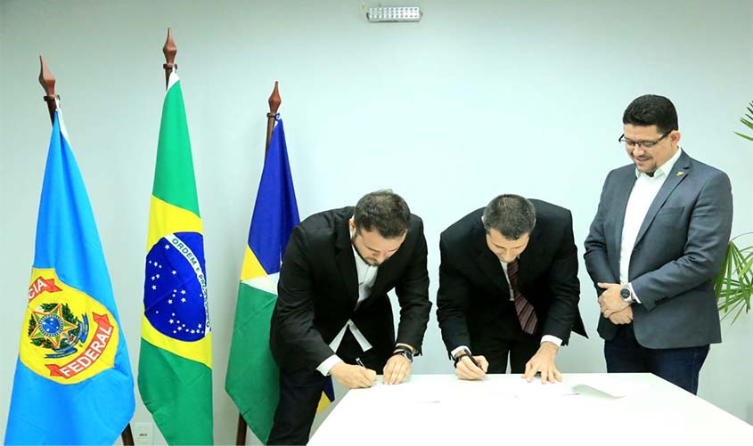 Governo de Rondônia e Polícia Federal firmam acordo de cooperação técnica para combater a corrupção