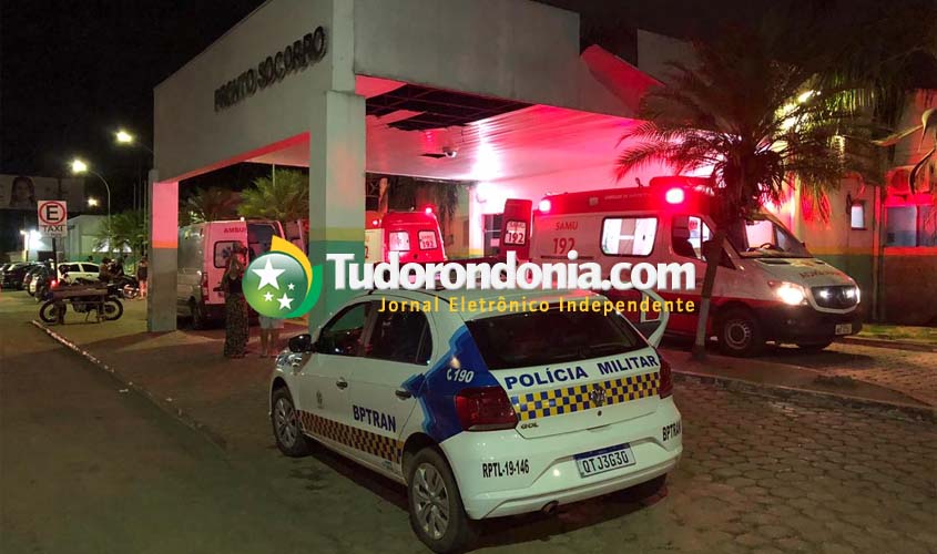 Casal reage a assalto e acaba baleado dentro de carro no bairro Embratel