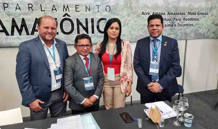 'É o momento de nos unirmos para termos voz e vez' declara Deputado Jair Montes ao assumir como  vice-presidente do Parlamento Amazônico
